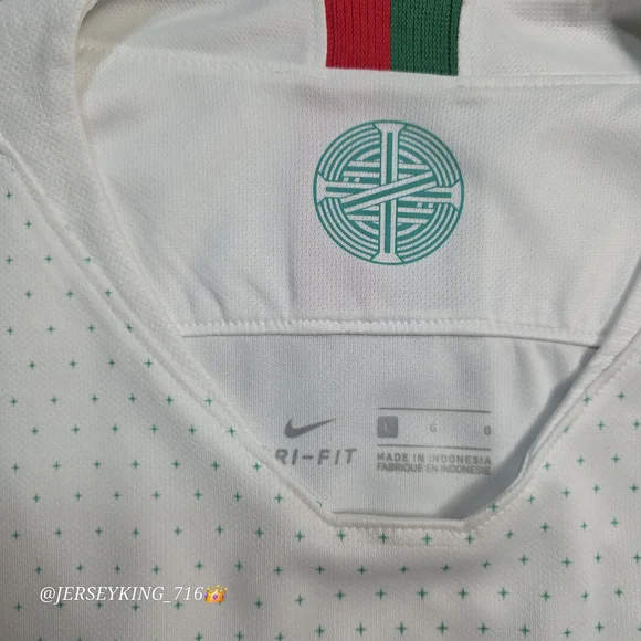 Nike Portugal FPF Cristiano Ronaldo #7 2018/2019 Away White Jersey Euro 2020 Qua
